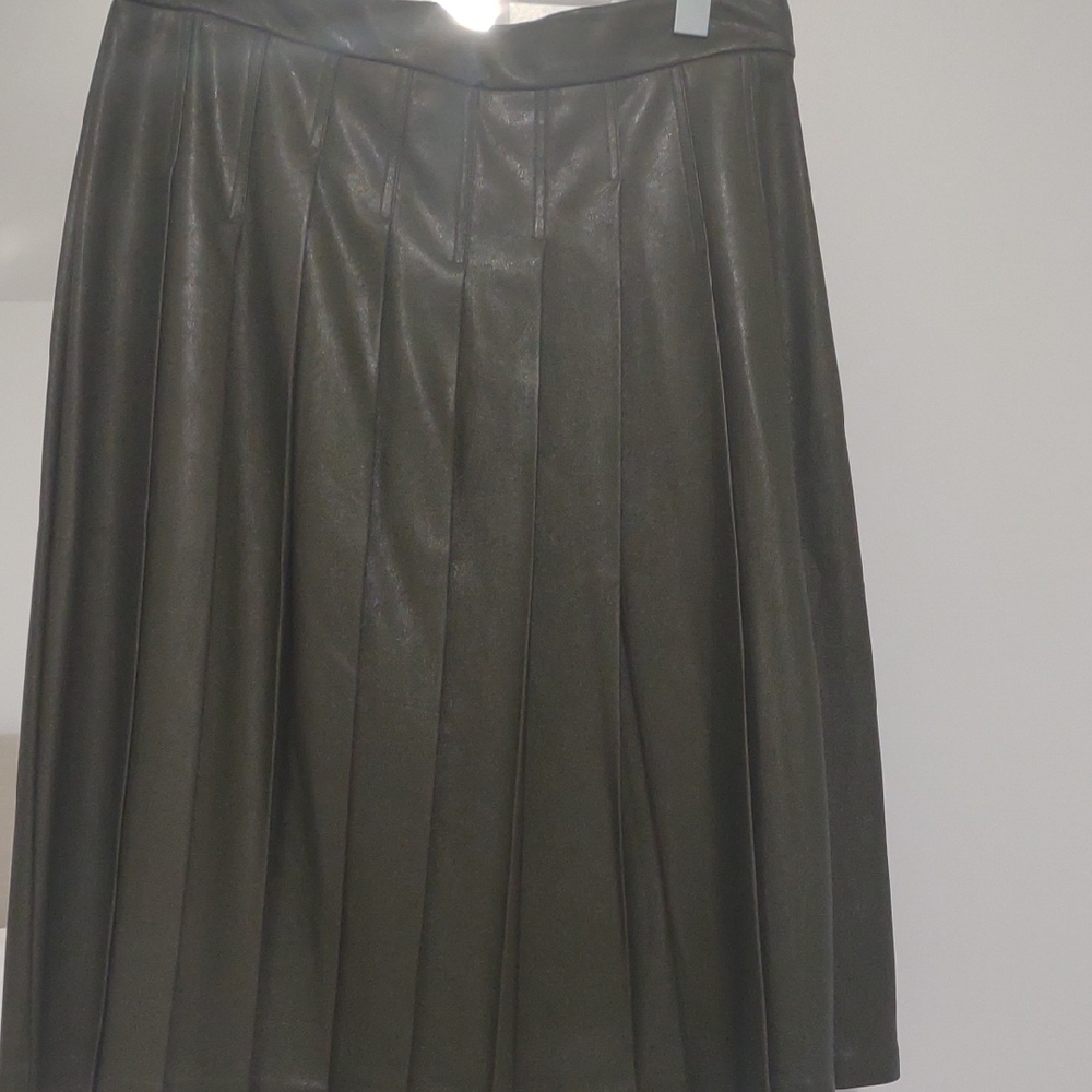 Chic Black A-Line Skirt